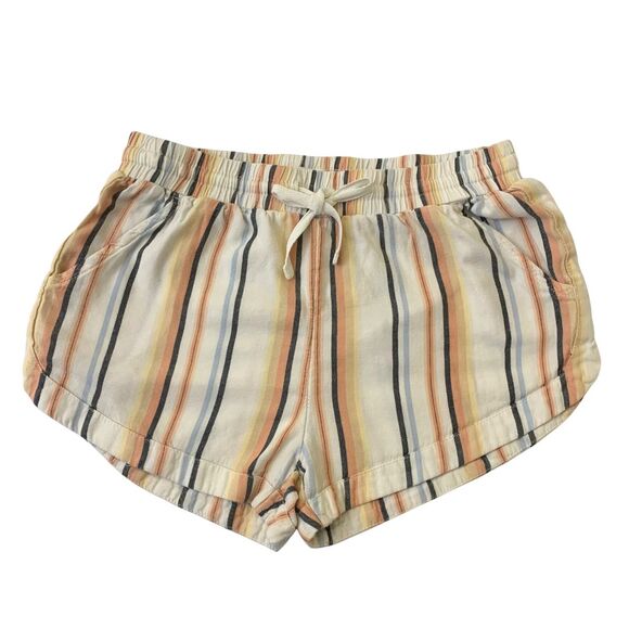 Billabong XS Striped Drawstring Shorts Pastel Multi-Color Casual Comfy - Picture 7 of 11